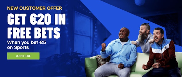 Coral ireland bet 5 get 20 sign up offer