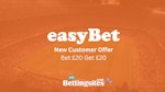 Easy Bet sign up offer uk promotion image mybettingsites com