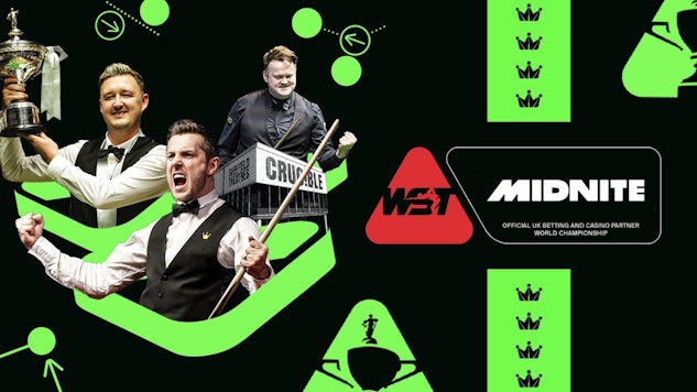 Midnite official sports betting and casino partner of World Snooker Championship