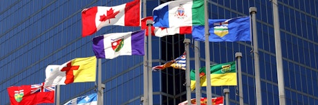 Provincial flags of canada
