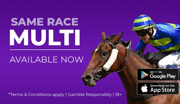 Rob waterhouse promotional image same race multis available now