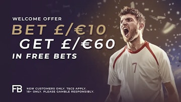 Screenshot of fitzbet bet 10 get 60 welcome offer in ireland