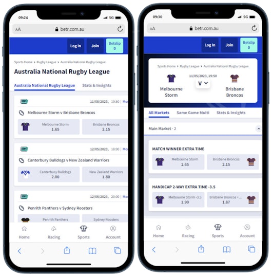 Step 1 same game multi tips NRL