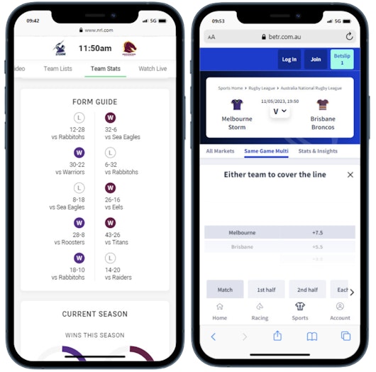 Step 3 same game multi tips NRL