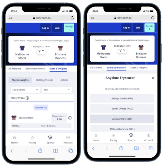 Step 4 same game multi tips NRL