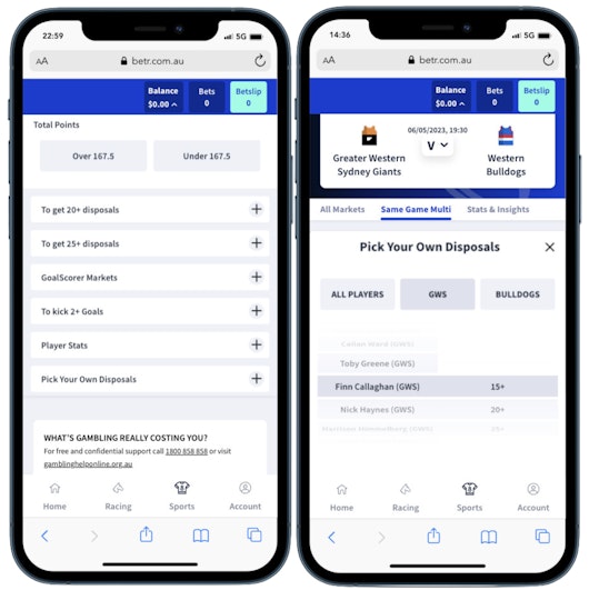Step 7 same game multi AFL tips