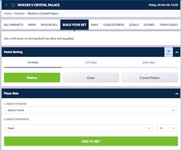 Coral Build Your Bet Football