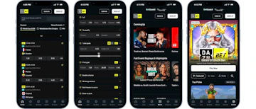 DAZN Bet App Mockups 1