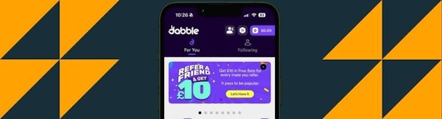 Dabble app banner