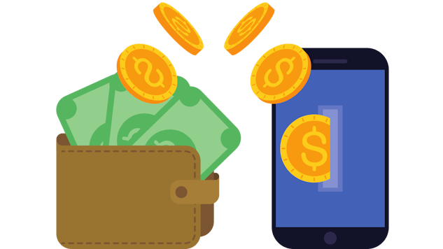 Deposit money