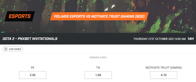 Dota 2 betting neds