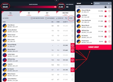 Draftstars Drafting Your EPL Fanatsy Team