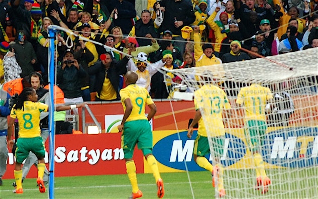 First game of the 2010 FIFA World Cup South Africa vs Mexico2