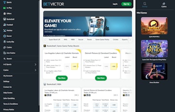 BetVictor Homepage