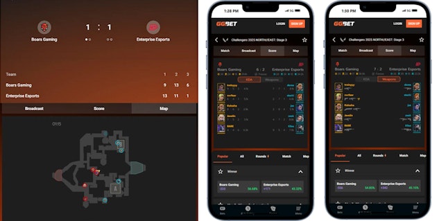 G Gbet esport live betting