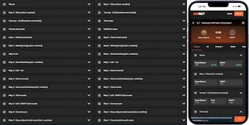 G Gbet esport markets