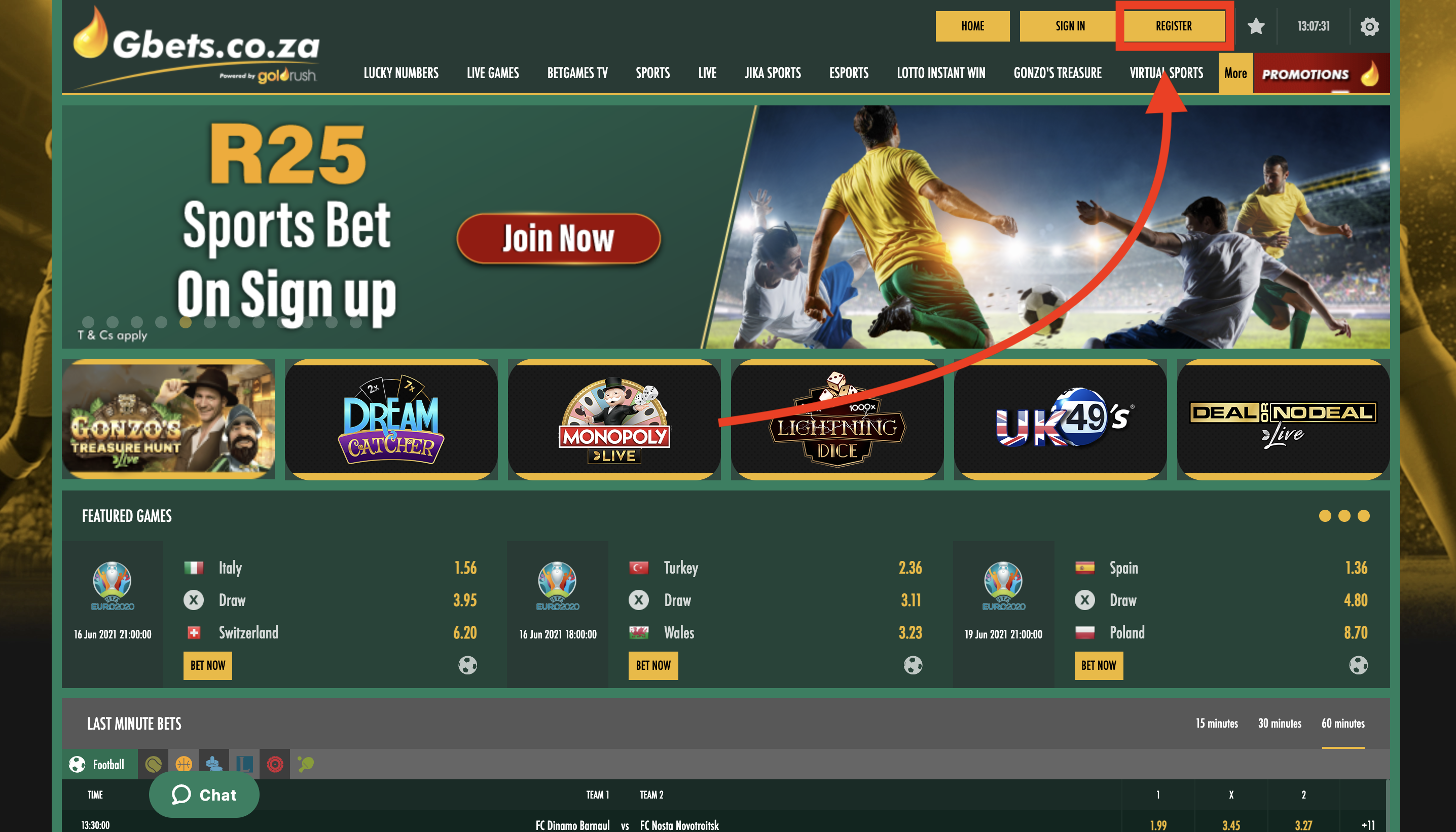 Rating a great R25 Totally free Bet on the first deposit match Score the Games On the & win larger! Gbets