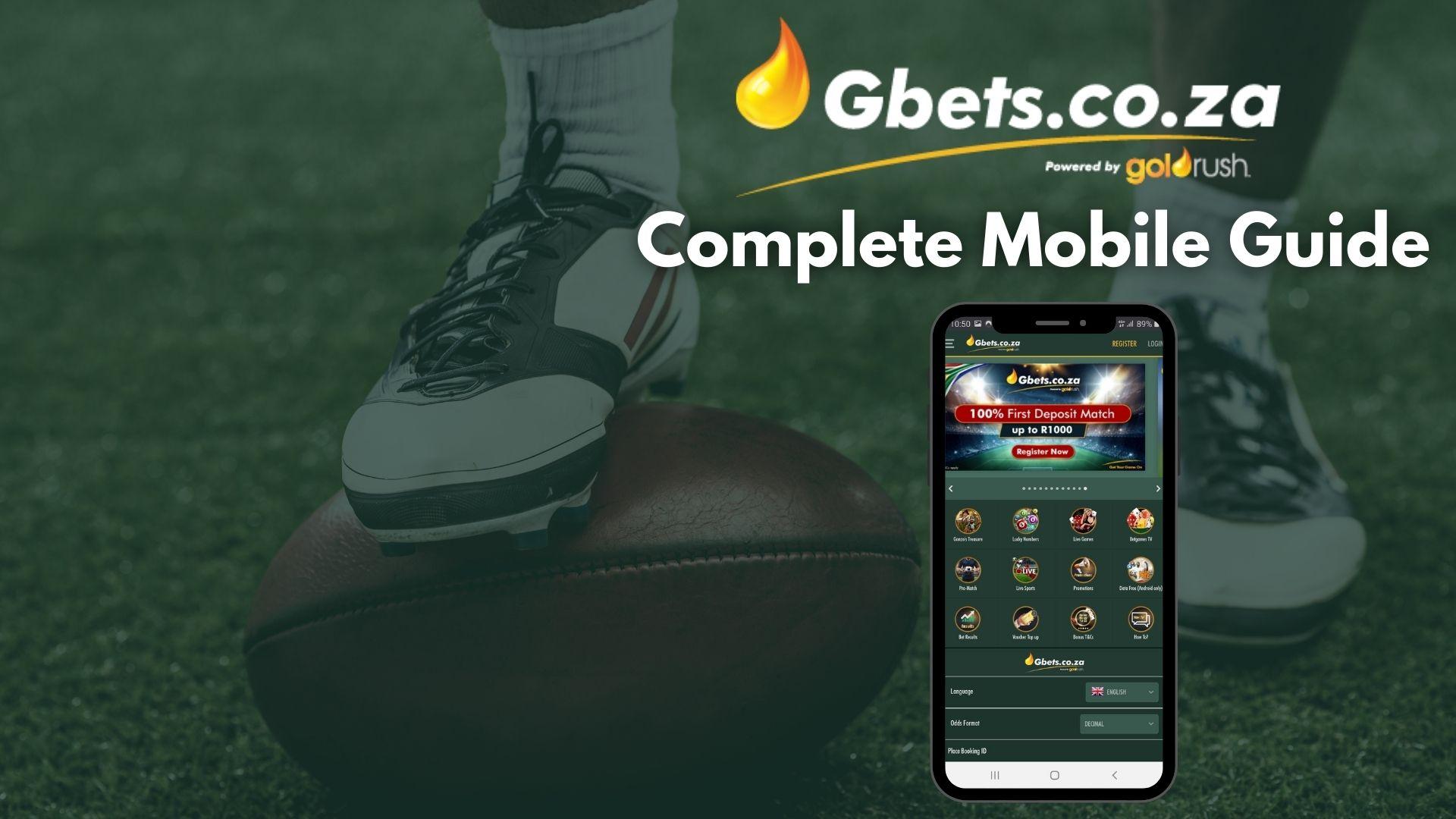Gbets Account Login on Mobile - 5 Steps