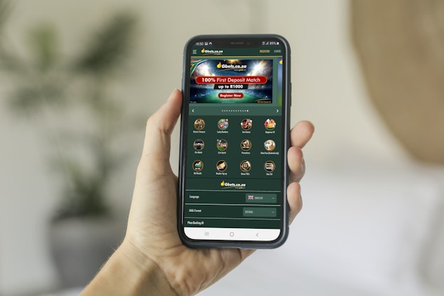 Gbets Mobile Homepage Mock Up no data free