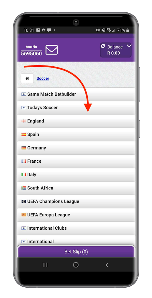 Hollywoodbets Betting Step 3 samsung galaxys20 cosmicgrey portrait