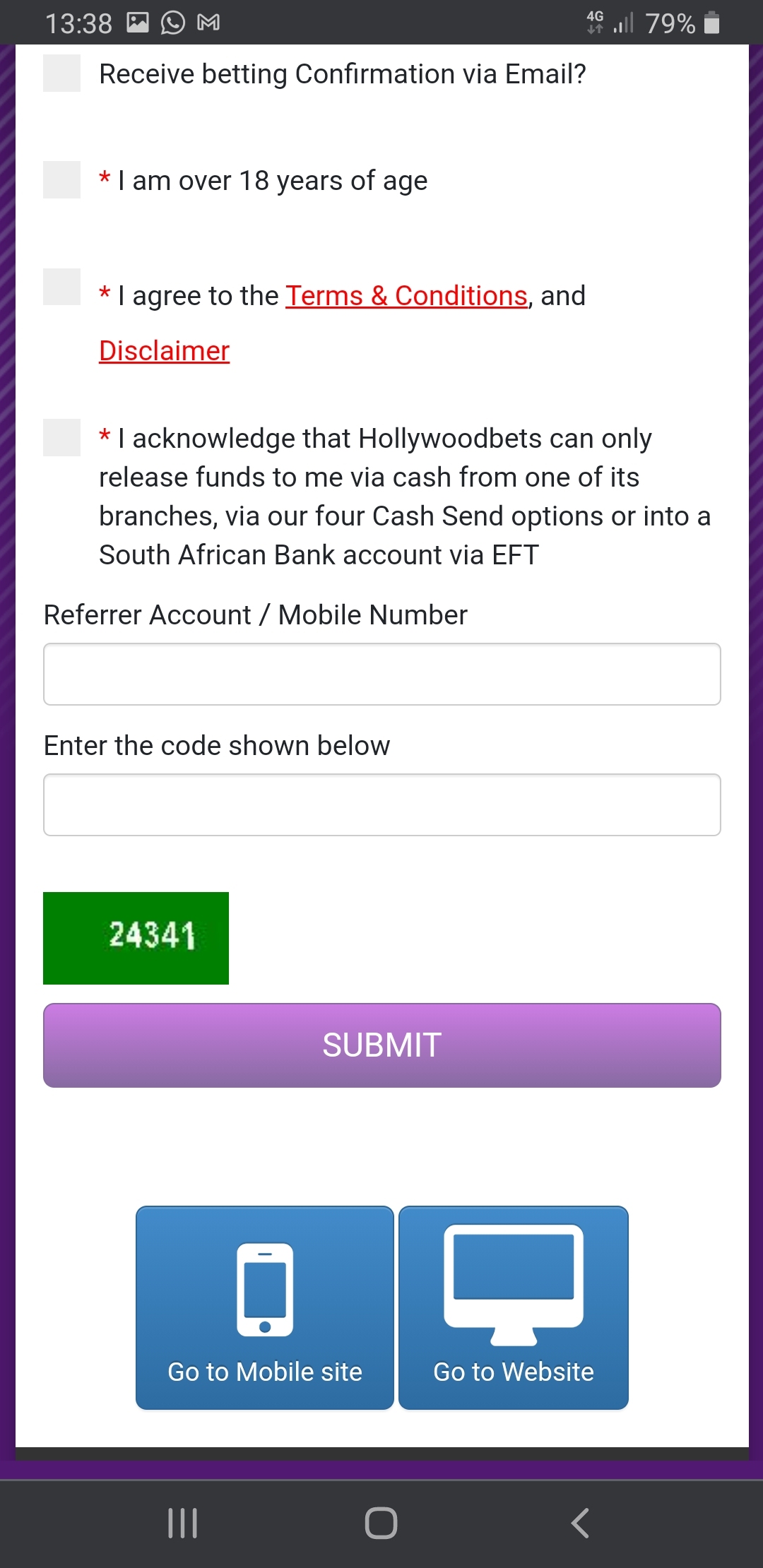 Hollywoodbets Spina Zonke