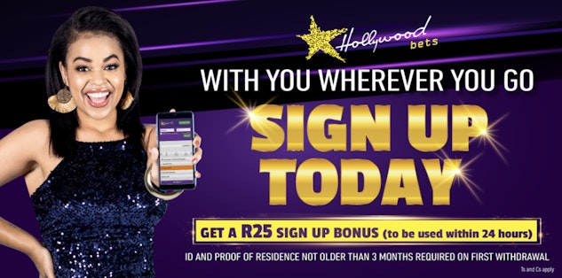 Hollywoodbets Sign Up Offer