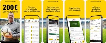 Interwetten app preview