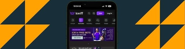Kwiff app banner