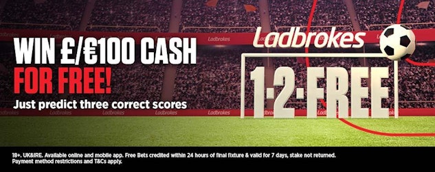 Ladbrokes 1 2 Free banner
