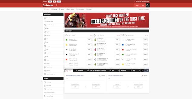 Ladbrokes New Zealand Homepage