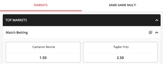 Ladbrokes same game multis