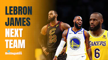 Lebron James Article Image Winning couple odds