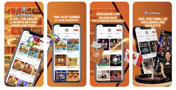 Leo Vegas App Store Screenshot