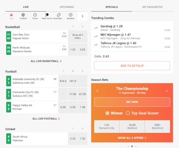 Leo Vegas sports betting home UK