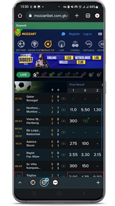 Mozzartbet Ghana Home