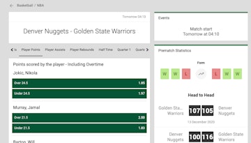 Mr Green basketball betting Canada