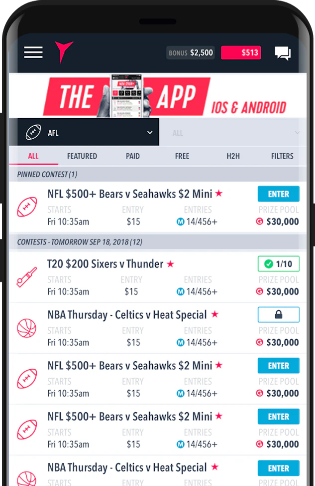 New Betting App Draftstars