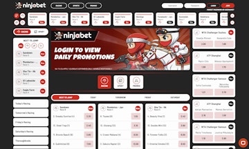 Ninja Bet Australia Homepage