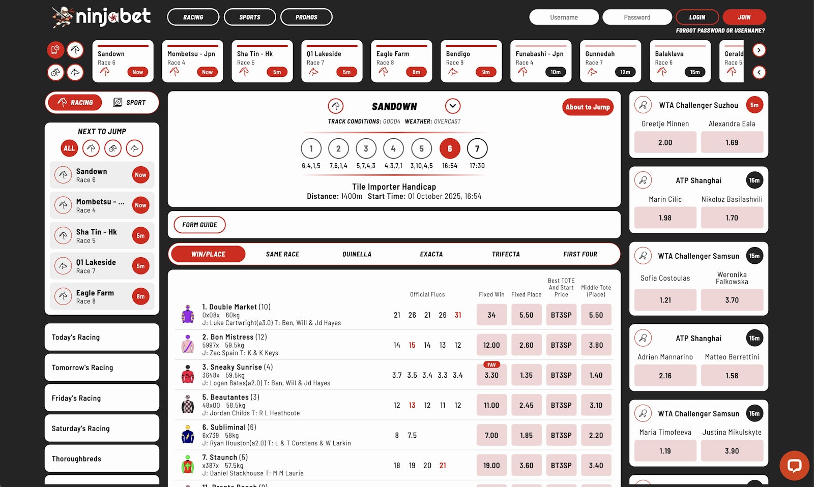 Ninja Bet Australia Racing