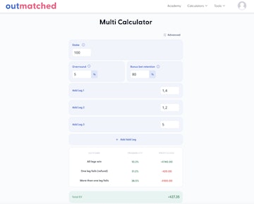 Outmatched Multi Calculator