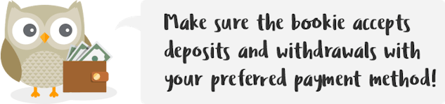 Canadian sportsbook payment methods