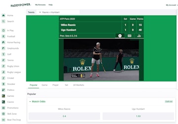 Paddy Power live betting streaming