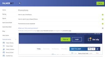 Palmerbet promotions