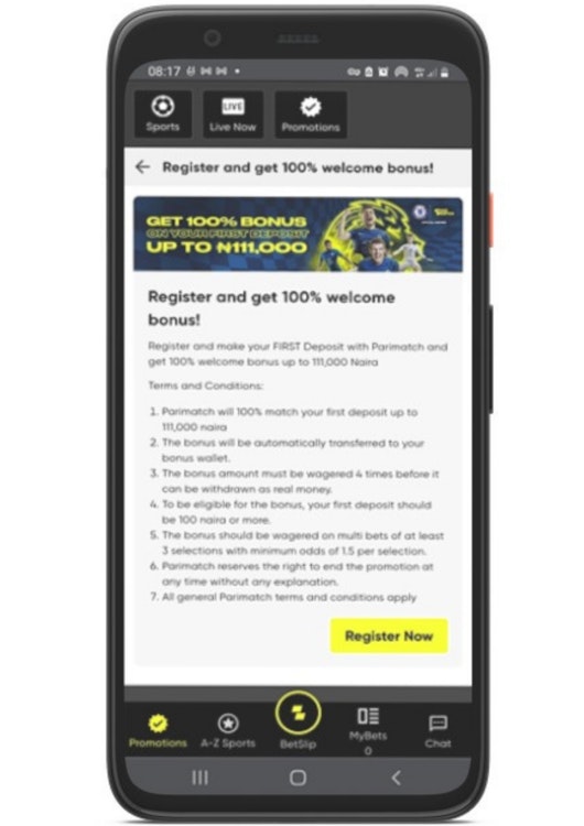 Parimatch Nigeria 3