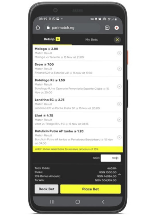 Parimatch Nigeria 4