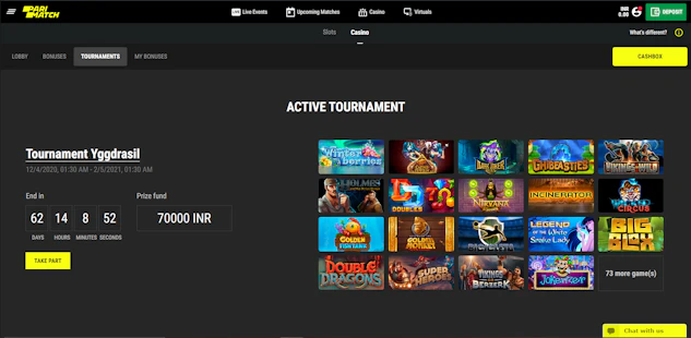 Parimatch Tournaments