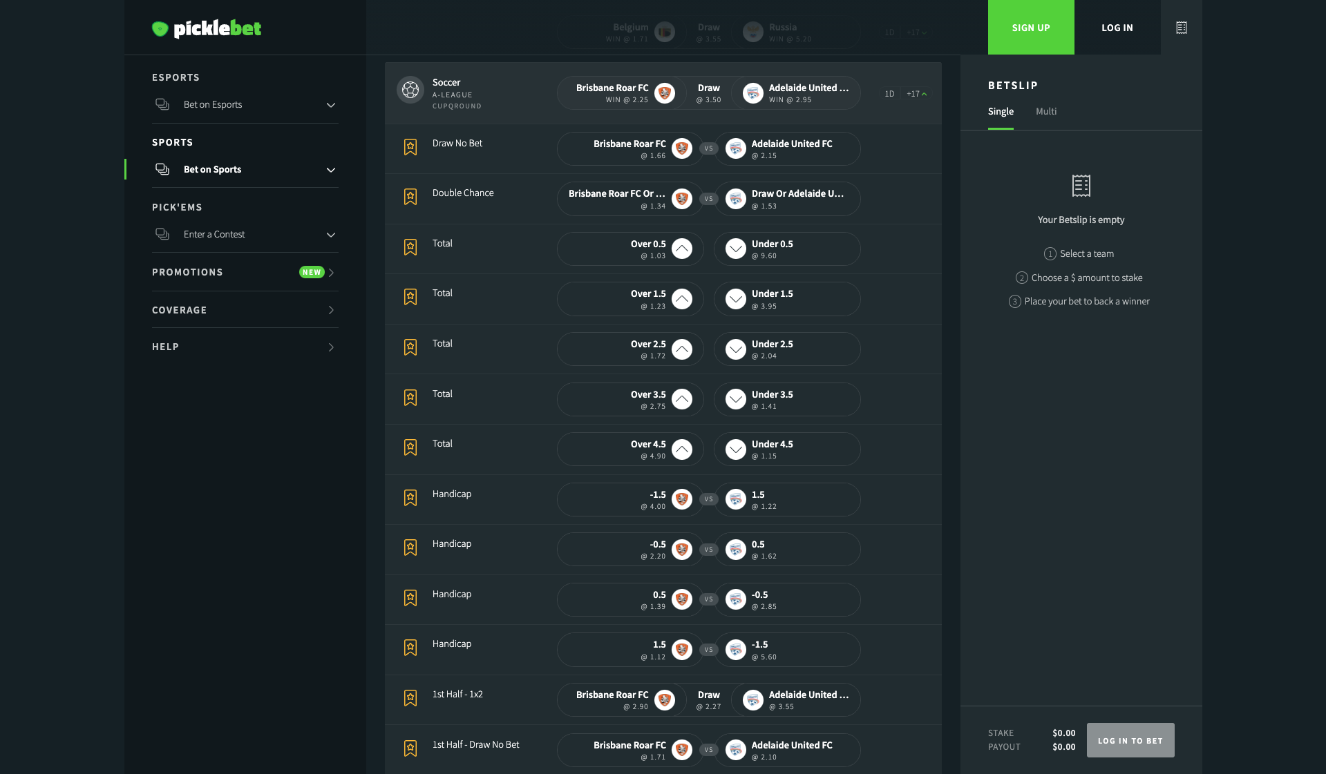 Picklebet Sports