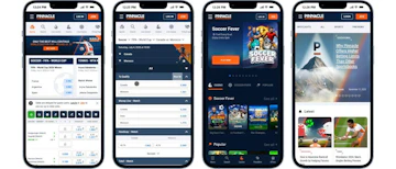 Pinnacle Bet App Mockup