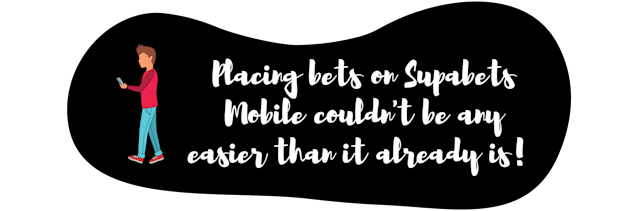 Placing bets easy