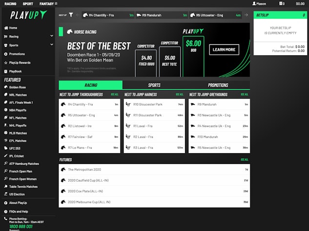 Play Up Australia Horse Racing